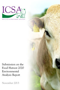 ICSA Submission On The Food Harvest 2020 Environmental Analysis Report