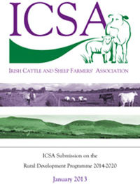 Rural Development Programme 2014 – 2020: ICSA Submission – Revised July 2013