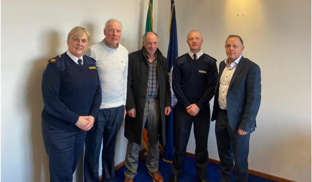 TRESPASSING, LIVESTOCK THEFT, AND DOG CONTROLS HIGHLIGHTED AS ICSA MEETS WITH ASSISTANT GARDA COMMISSIONER